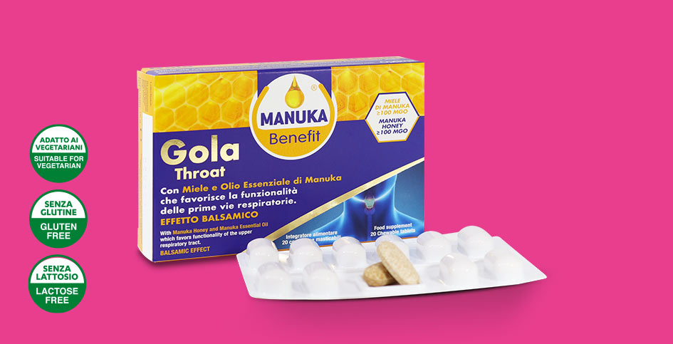Manuka Throat tablets